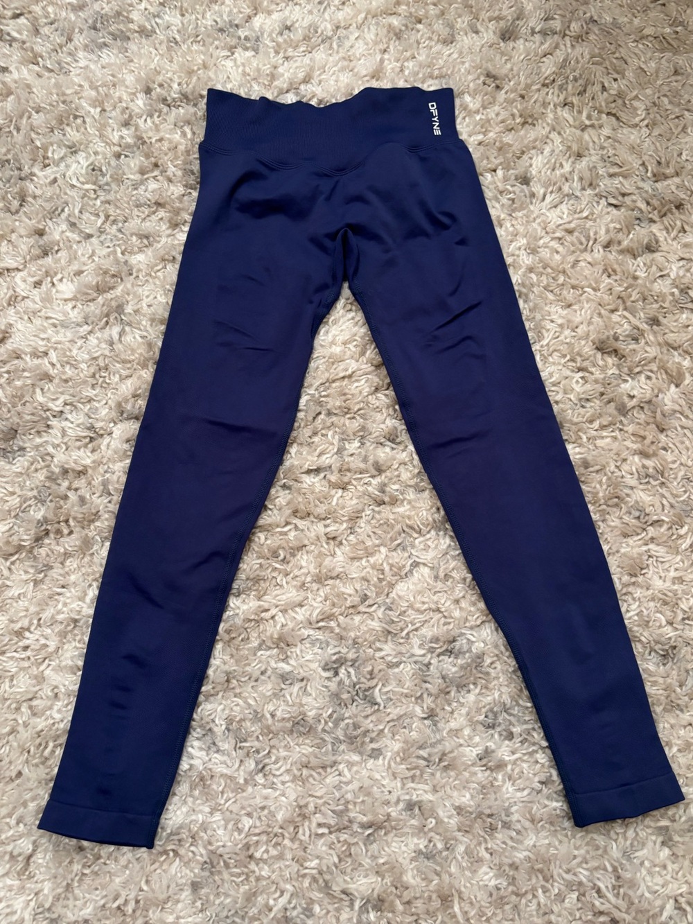 Dfyne Dynamic Leggings in Blue/Navy | Size XS